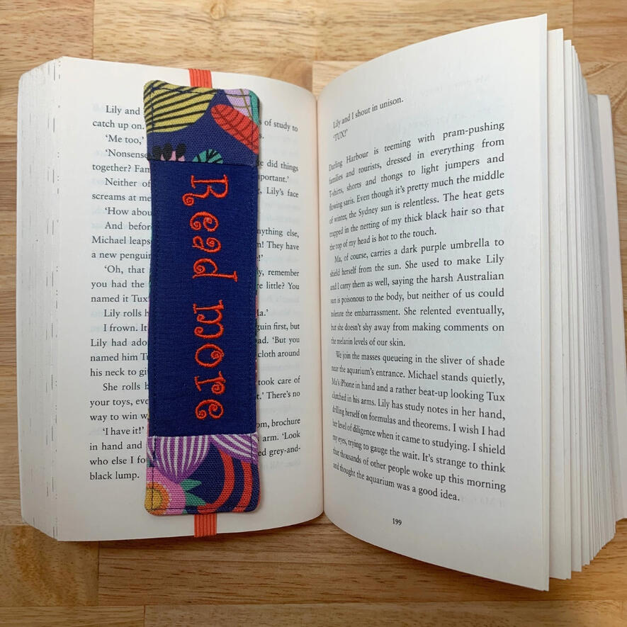 DIY Bookmark Pfaff Blog